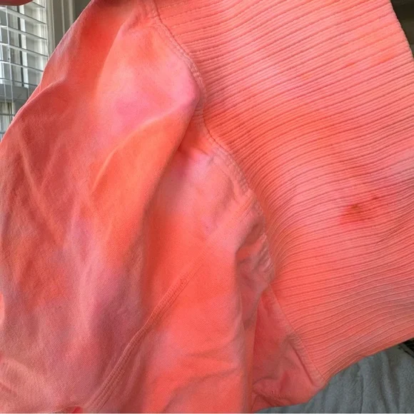 Free People Movement Good Karma Running Shorts XS/S Orange Tie Dye - Picture 4 of 4